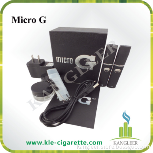 Micro G Kit with Dry Herb Vaporizer and Wax Oil Vaporizer, E-Lips Micro G